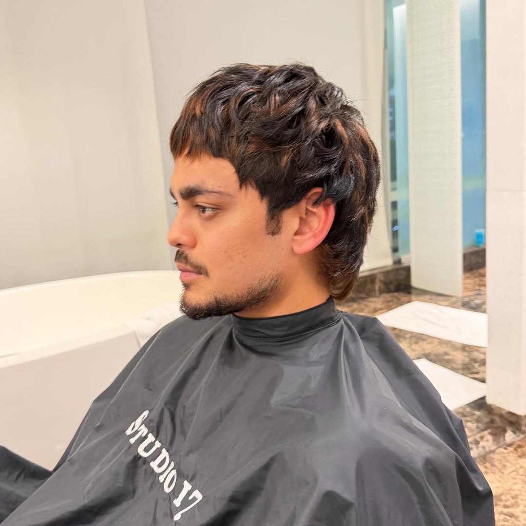Gentlemen's Restyle before result at Studio 17