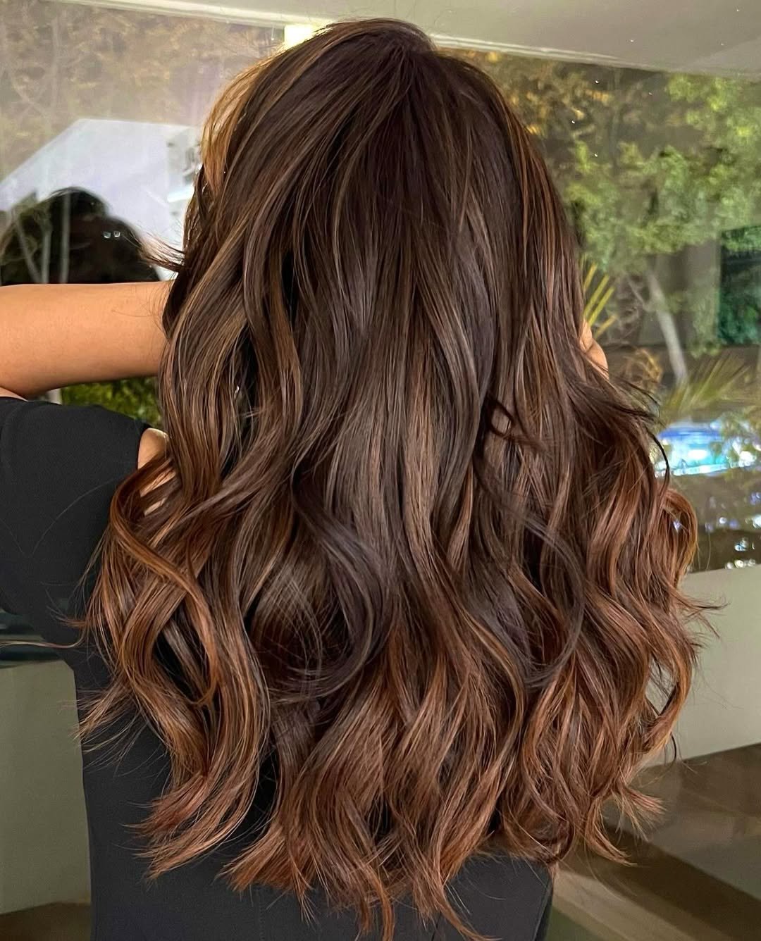 Natural sun-kissed balayage look at Studio 17 Salon DLF Phase 1 Gurgaon